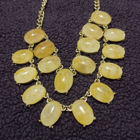 HEY VIV! Vintage Two Tiered Bib Style Necklace, 21" - Picture 3 of 5